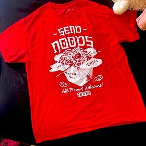 “Send Noods” Baggy Tee, Large